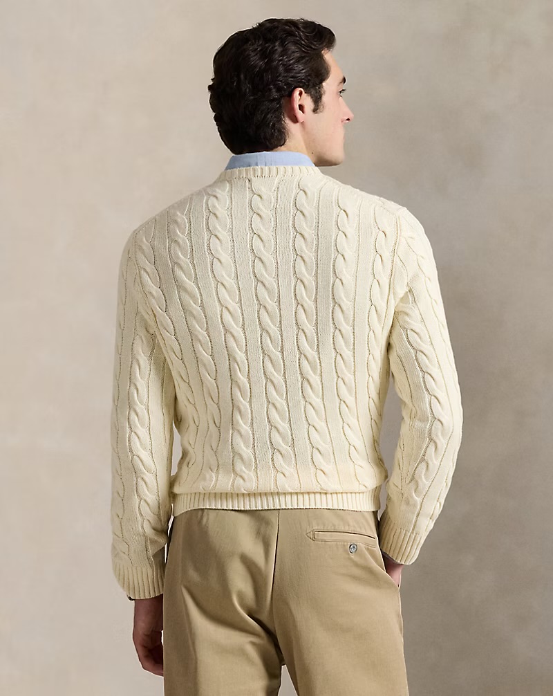 Cable-Knit Cotton Jumper 3