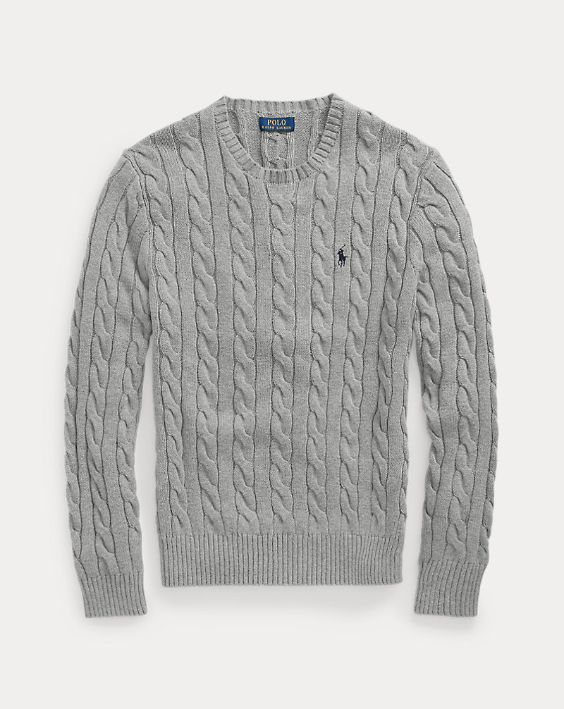 Cable-Knit Cotton Jumper 6