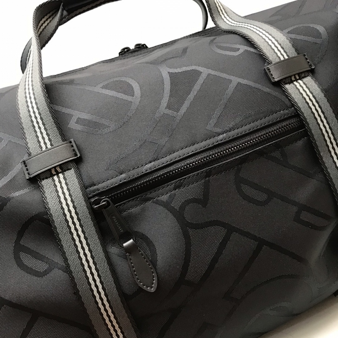 Burberry Monogram Recycled Polyester Jacquard Holdall 8