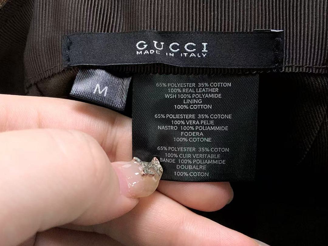 Gucci GG canvas baseball cap 16